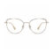 Gold-Tone Cat-Eye Eyeglasses — front view